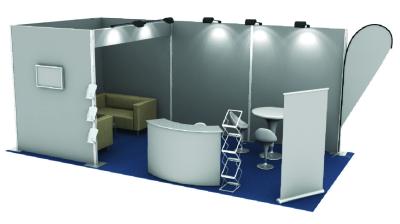 China Popular portable outdoor tension fabric trade show booth/exhibition booth display for sale for sale