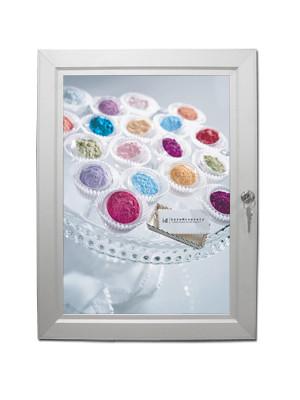 China Custom Print Lockable Poster Display Frames , Various Size Aluminium Snap Frames for sale