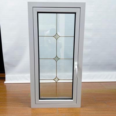 China 1.4mm Aluminum Glass Windows Customizable Size Aluminum Sound Proof Glass Windows for sale