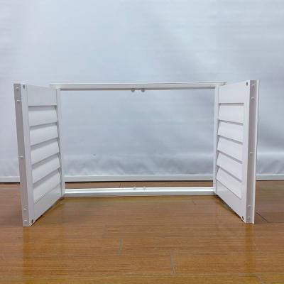 China Customizable Size  PVC Casement WindowsElectric  Upvc Awning Window With Shutters for sale