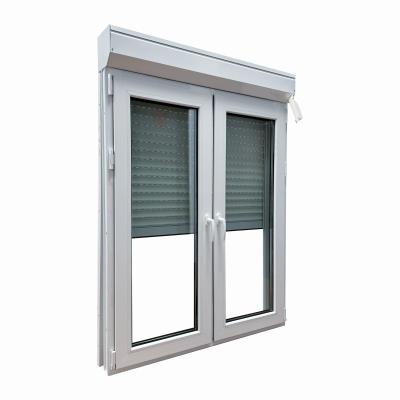 China Weather Proof PVC Casement Windows Manual  EPDM Seal  Flush Windows Upvc for sale