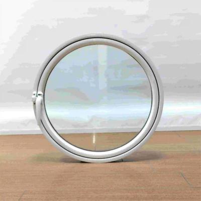 China Moon  Aluminum Round Windows 4mm 5mm 6mm Double Tempered Glass Round Aluminum Windows for sale