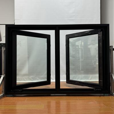 China Stylish Aluminum Casement Windows Inward Custom Aluminum Crank Out Window for sale