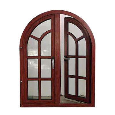 China Triple Glass Aluminum Casement Windows  CE Aluminium Top Hung Window Low E Glass for sale