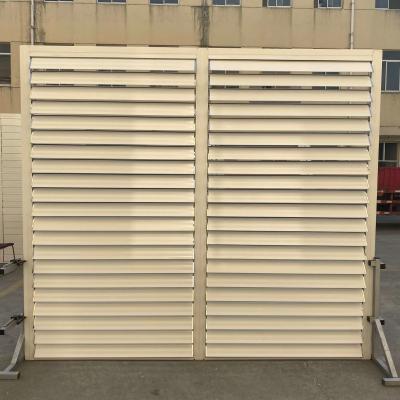 China Aluminium Louver Venster groot lemmet kruk controle ventilatie sluiter Te koop