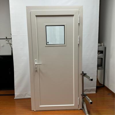 China Aluminim Hinged Doors Customized Product Double Tempered Glass for sale