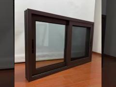 aluminum three tracks sliding window