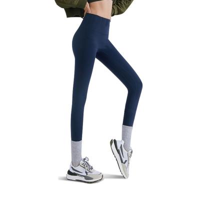 China Sweat-Wicking 2023 Women's Fitness Women's Leggings High Butt Waist Leggings Set Girls Belly Lift Control Sport Tights Crack! crack! with custom logo for sale