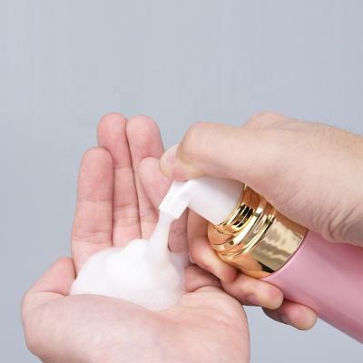 China Hot Sale Easy Clear Black 30ml 60ml 80ml 100ml 120ml 150ml 200ml 220ml 250ml Pink White Plastic PET Foam Dispenser Pump Bottles for sale