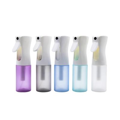 China Cosmetic High Quality Custom Logo 200ml 300ml Salon Hairdresser Mist Sprayer Continuous Sanitizer Spray Bottle for sale