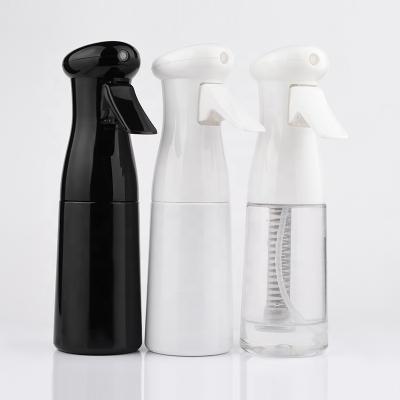 China Cosmetic Custom Plastic Fine Logo Empty Logo 200ml 300ml 500ml Trigger Spray Continuous Spray Bottle Fine Mist Hair Salon for sale