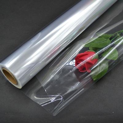 China Gift & Craft 3 Mil Gift Flower Clear Cellophane Shiny Plastic Kraft Paper OPP Cellophane Envelope Rolls for sale