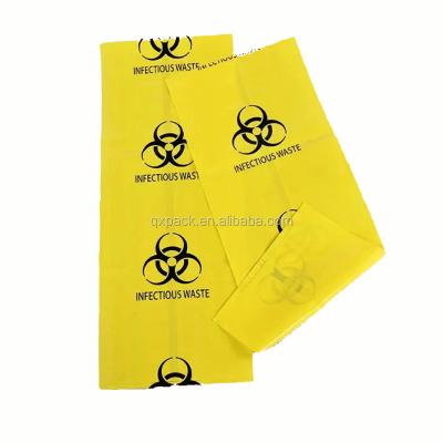 China 2020 hospital interleaved slip cheap biohazard waste bag factory can export for sale