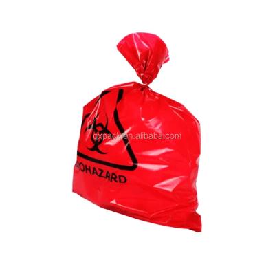 China Custom Zipper Style Medical Hospital Biohazard Specimen Bags for sale