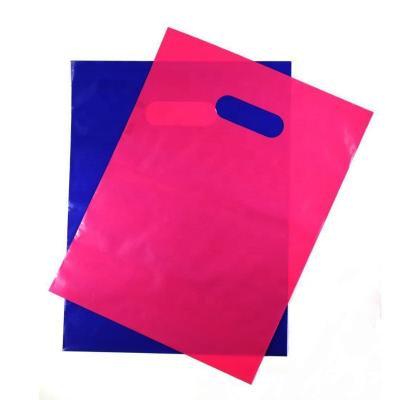 China Clean Buying Custom Logo Printed Die Cut Ldpe Heavy Duty Wholesale Buying Heavy Duty Biodegradable HDPE Plastic Bags Fast Delivery for sale