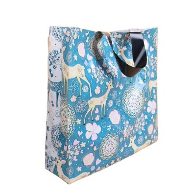 China 2020 Recyclable Most Popular Custom Printed Biodegradable Plastic Hand Shopping Bags for sale