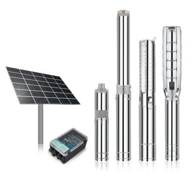 China Water Uganda Solar Water Pump For DC Agriculture Solar Power Pumping System Kits Good Price Good Deep Good Price Solar Submersible Water Pumps for sale