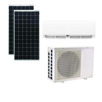 China Timer Mini Split ACDC Inverter Air Conditioner Cool Only 24000 Btu On-Grid DC Solar Powered Solar Air Conditioners for sale