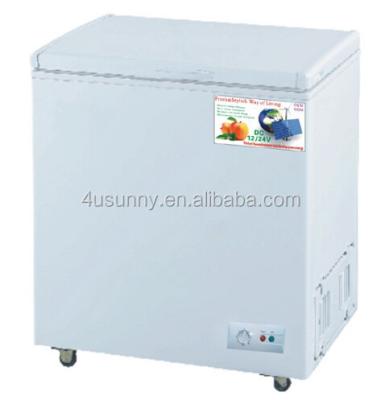 China Hot Sales 12V DC Solar Freezer , Solar Fridge (BD-165) 800*540*830 for sale