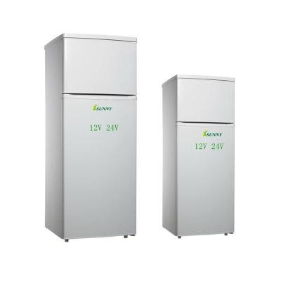 China COMPRESSOR China Manufacturing 188L Good Fridge 2020 Top Rated Price DC 12V Solar Fridges for sale