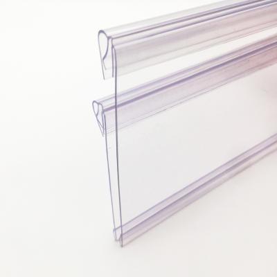 China HiPlastics Custom Plastic Flexible Shelf Talker For Retail POS System Custom for sale