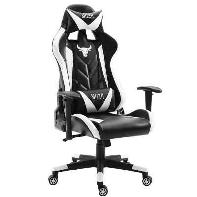 China Adjustable (Height) Racing Chair PC China Office Laika Style Genuine Leather Furniture Adjustable Nylon Racing for sale