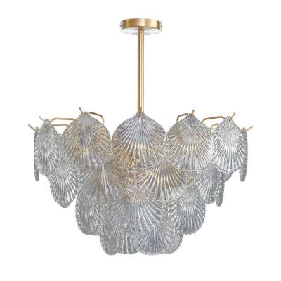 China China High Quality Post Modern Luxury Bedroom Glass Chandelier Hall Living Room Warm Romantic for sale