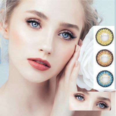 China Hot Sale 2021 Newest 2021 Natural Colored Contact Lens Eye Contacts Factory Contact Lenses 023-3T Old (04-06) for sale