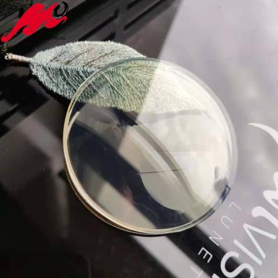 China 1.523 bifocal bifocal photochromic glass flat surface 1.523 glass semi finished glass optical glass for sale