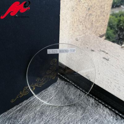 China B4/6 Bifocal Optical Eye Lenses Lens_glass 1.523 Round Cover Glass Lenses for sale