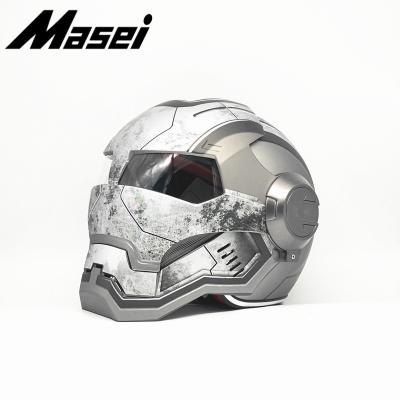 China Portable Open Face E-bike Cycle Helmet Safety Riding Full Face Electric Scooter CosplayHelmet For Sale for sale