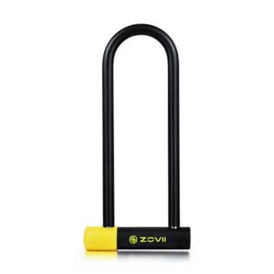 China 2022 hot sale alloy steel security lock anti-theft u-lock with 2 keys mountain bike motorcycle u-lock for sale