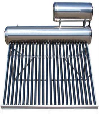 China Compact Non-pressurized Solar Bathroom Water Heater With Mini Water Tank for sale