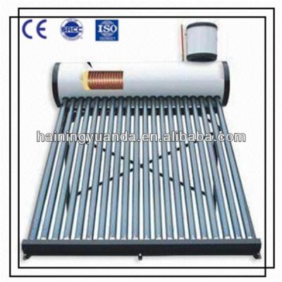 China Galvanized Plate Copper Coil Preheated Solar Water Heater Solar Geyser for sale