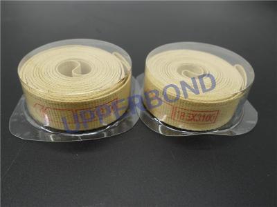 China De hoge Breuksterkte versterkte Gele Garniture-Band 100% Aramid Te koop