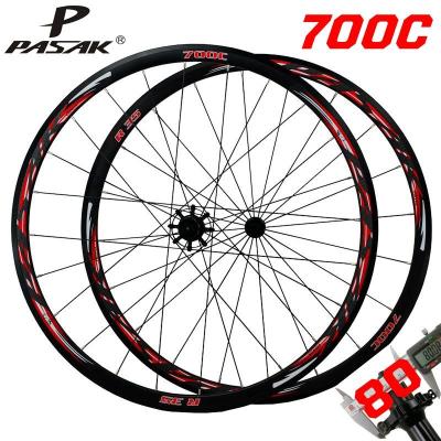 China The road bike wheels anvil alloy rim 30MM V/C brake bike etc. 700C Road Wheels Aluminum Cosmic Elite Bearing 12speed for sale