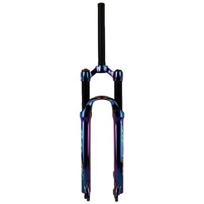 China Mountain Bikes PASAK 32 100mm Aluminum Alloy MTB Bicycle Fork Supension Air 27.5/29er Inch Mountain Bike Fork For One Bicycle 7colour Plating HL for sale