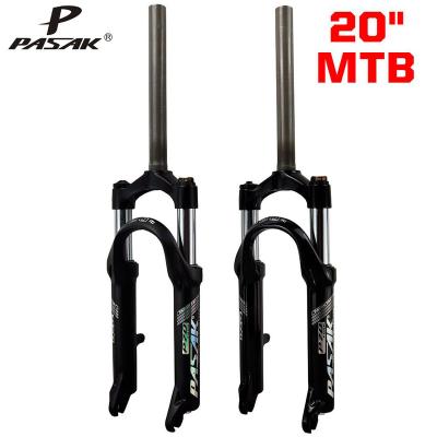 China BMX PASAK mountain bike shock absorber fork/hard and soft adjustable lock 20