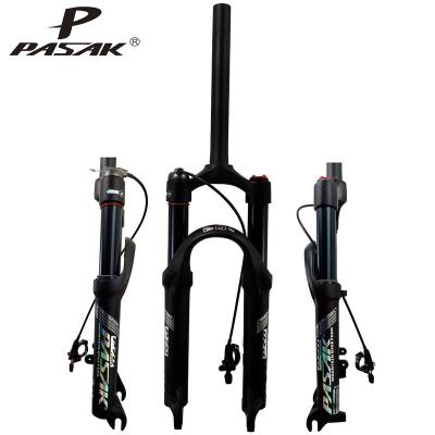 China Kids Bikes Alloy Bicycle Fork Oil Shock Absorber Mountain Bike Lockable Shoulder Control Front Fork 20