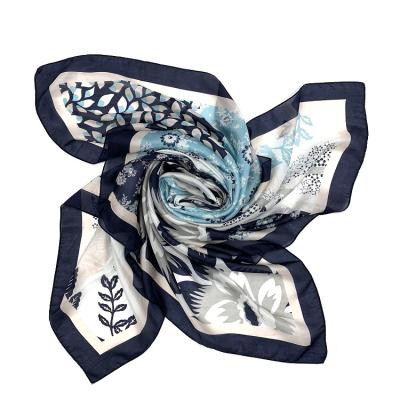 China Square Factory Supply Customized 100% Silk Fabric For Scarf for sale