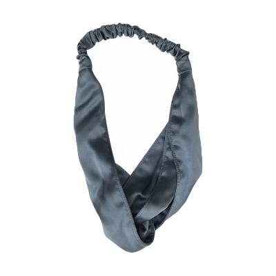 China Suzhou silk silk headband no MOQ new style private custom made high quality ladies silk headband for sale