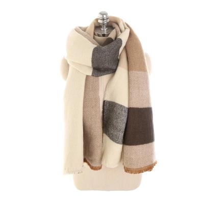 China Cheap Hot Sale Acrylic Winter Scarf Long Acrylic Shed for sale