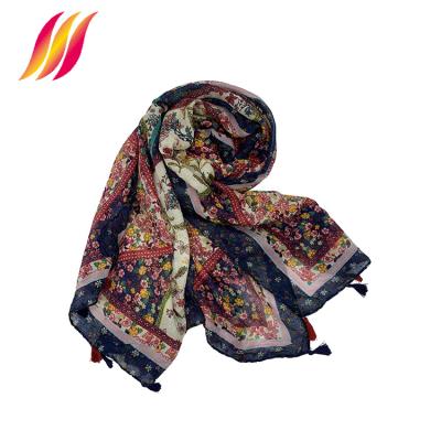 China Polyester Customized Hot Selling Printable Polyester Scarves for sale