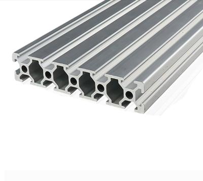 China European Standard Industrial Heavy Type Slotted Anodized Industrial Aluminum Profile Framing Aluminum Extrusion Manufacturer Custom for sale