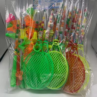 China Cartoon toys tennis racket toy candy for sale