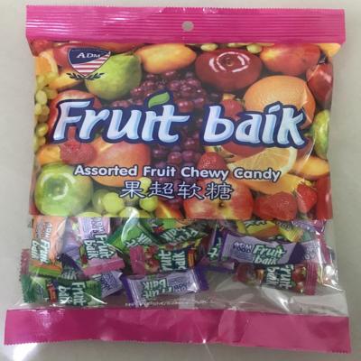 China Glucose ASSORTED FRUIT MILK CHEWING CANDY for sale