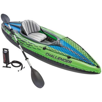 China Fishing New Promotion PVC China Rivers Fishing Kayak Inflatable Float For Outdoor for sale