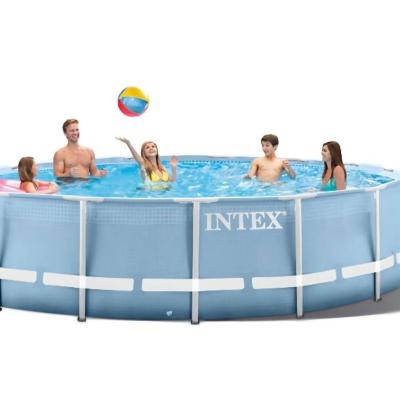 China Round 20ft Hose Rack INTEX26756 Pool Set Super Durable 26756 Large Capacity The Long Pool for sale