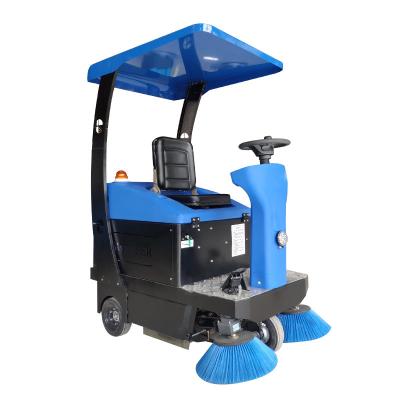 China Hotels Greenmotor Street Sweeping Machinery Electric Top Floor Sweeper Cleaner Road Class Cleaning Machine for sale