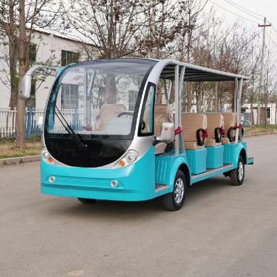 China Hot Selling 14 Passenger Carrier Shuttle Bus With Low Price 4390*1500*2070mm for sale